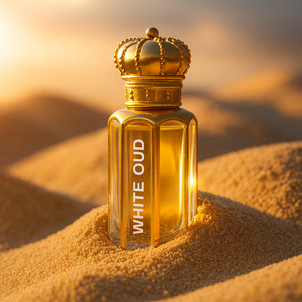 White Oud Attar - 18ML (12ML BOTTLE FREE)
